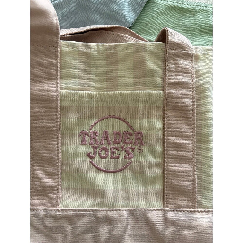 (3) Trader Joe’s Small Totes - Picture 2 of 6